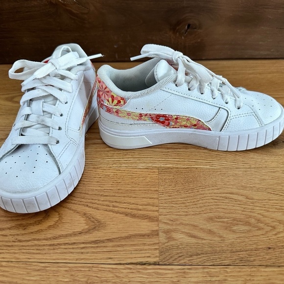 KIDS PUMA Cali Star Flower Child Sneaker - Size 13 (Little Kid) - Picture 4 of 9